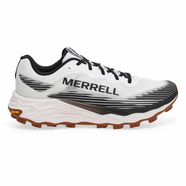 Men's Agility Peak 6 Lace Up Performance Sneaker  - White/Black