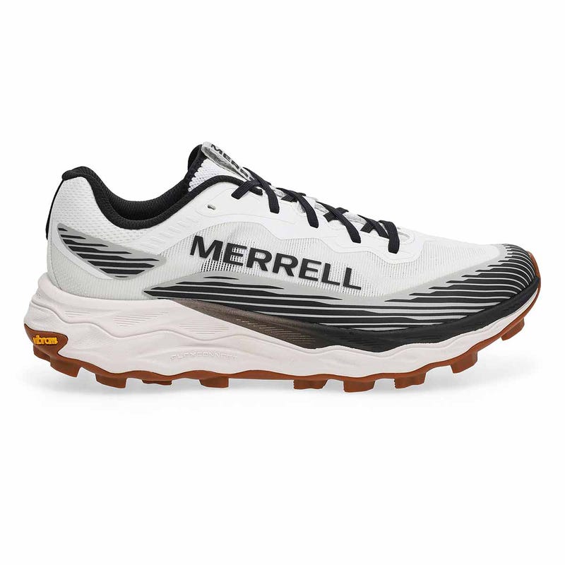 Men's Agility Peak 6 Lace Up Performance Sneaker  - White/Black