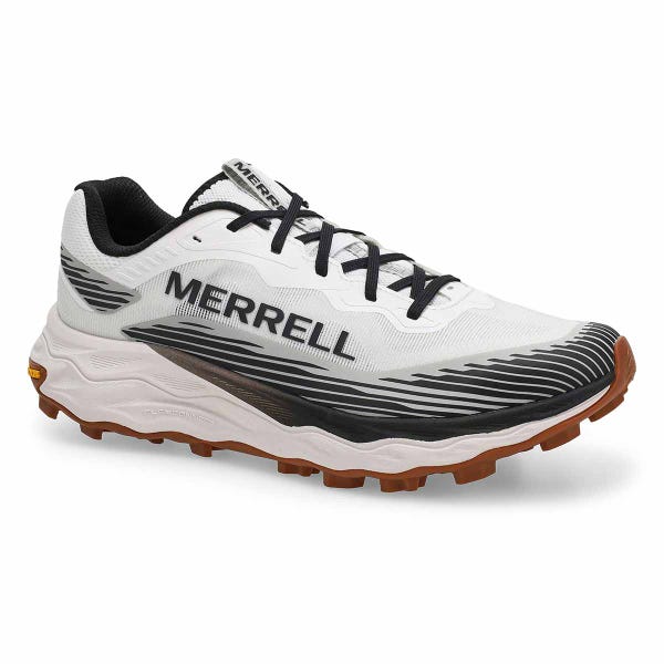 Men's Agility Peak 6 Lace Up Performance Sneaker  - White/Black