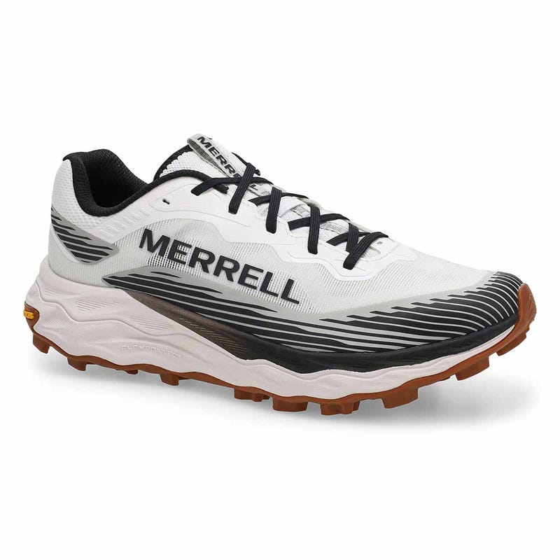 Men's Agility Peak 6 Lace Up Performance Sneaker  - White/Black