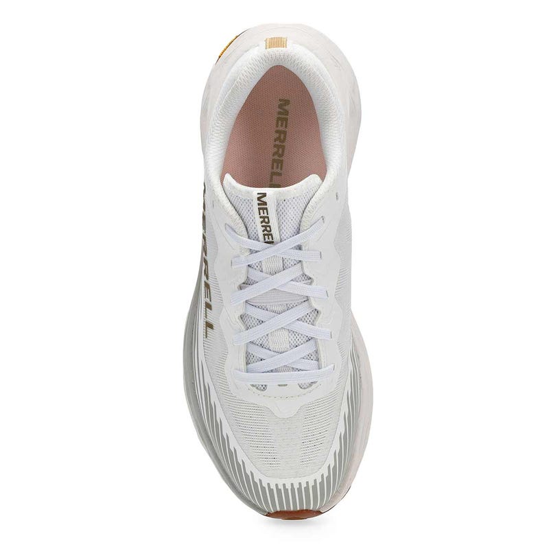 Women's Agility Peak 6 Lace Up Performance Sneaker - White/Gum