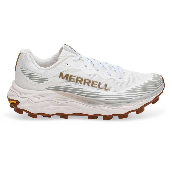 Women's Agility Peak 6 Lace Up Performance Sneaker - White/Gum