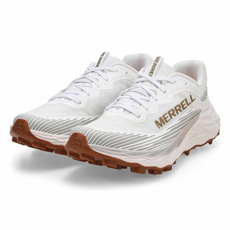 Women's Agility Peak 6 Lace Up Performance Sneaker - White/Gum