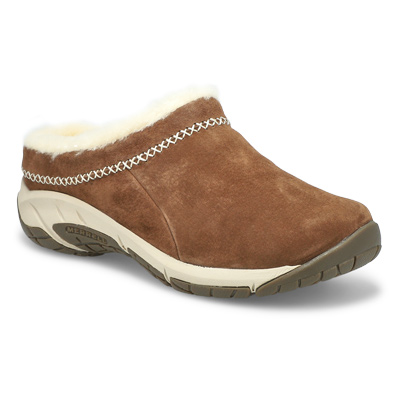 Merrell Women's Encore Ice 4 Clog - Stone | SoftMoc.com