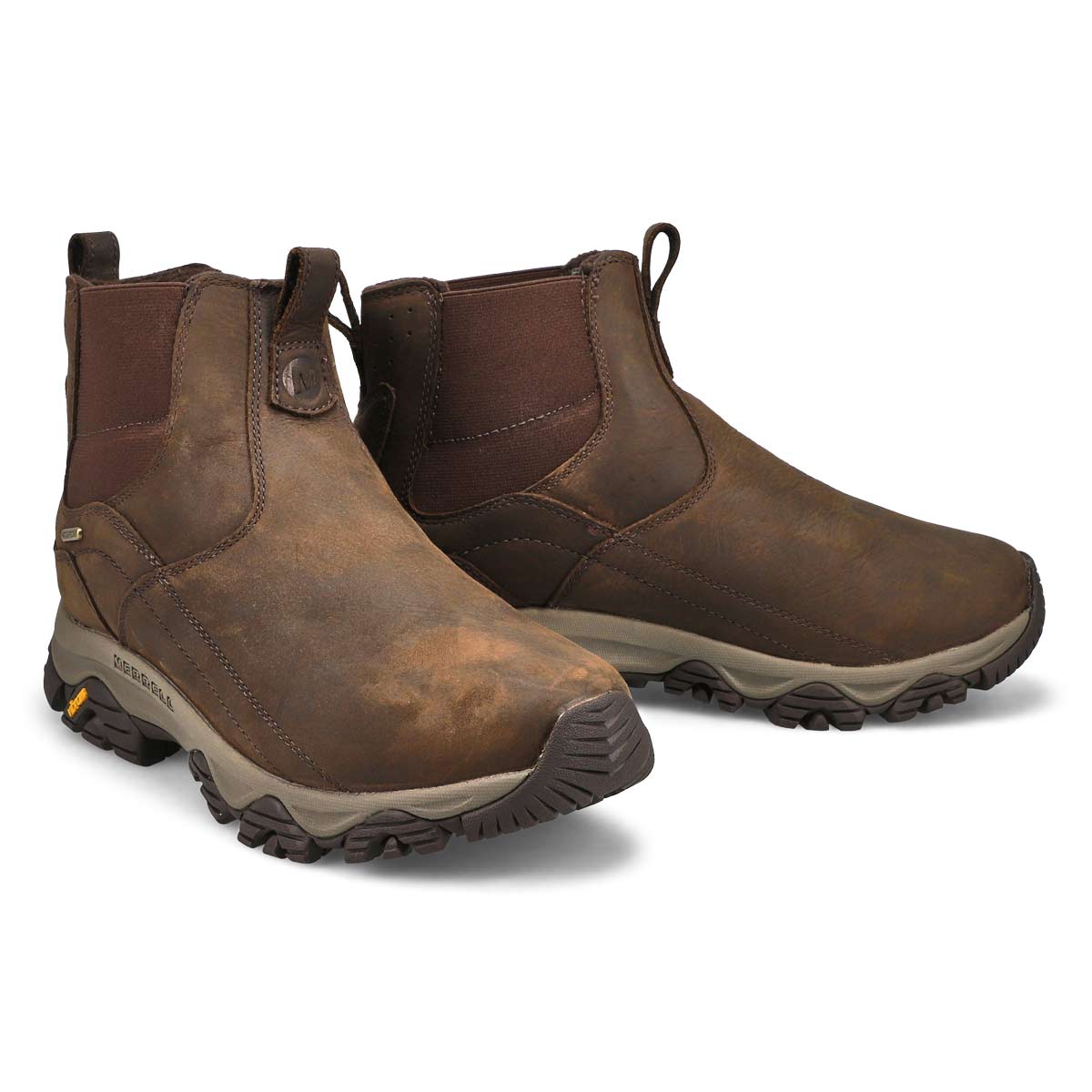 Men's Moab Adventure 3 Chelsea Waterproof Wide Winter Boot - Earth