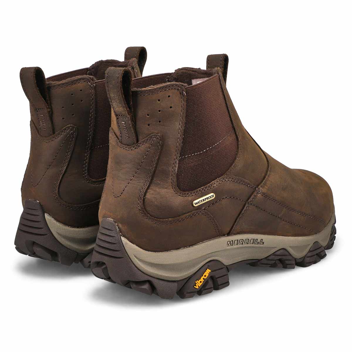 Men's Moab Adventure 3 Chelsea Waterproof Wide Winter Boot - Earth