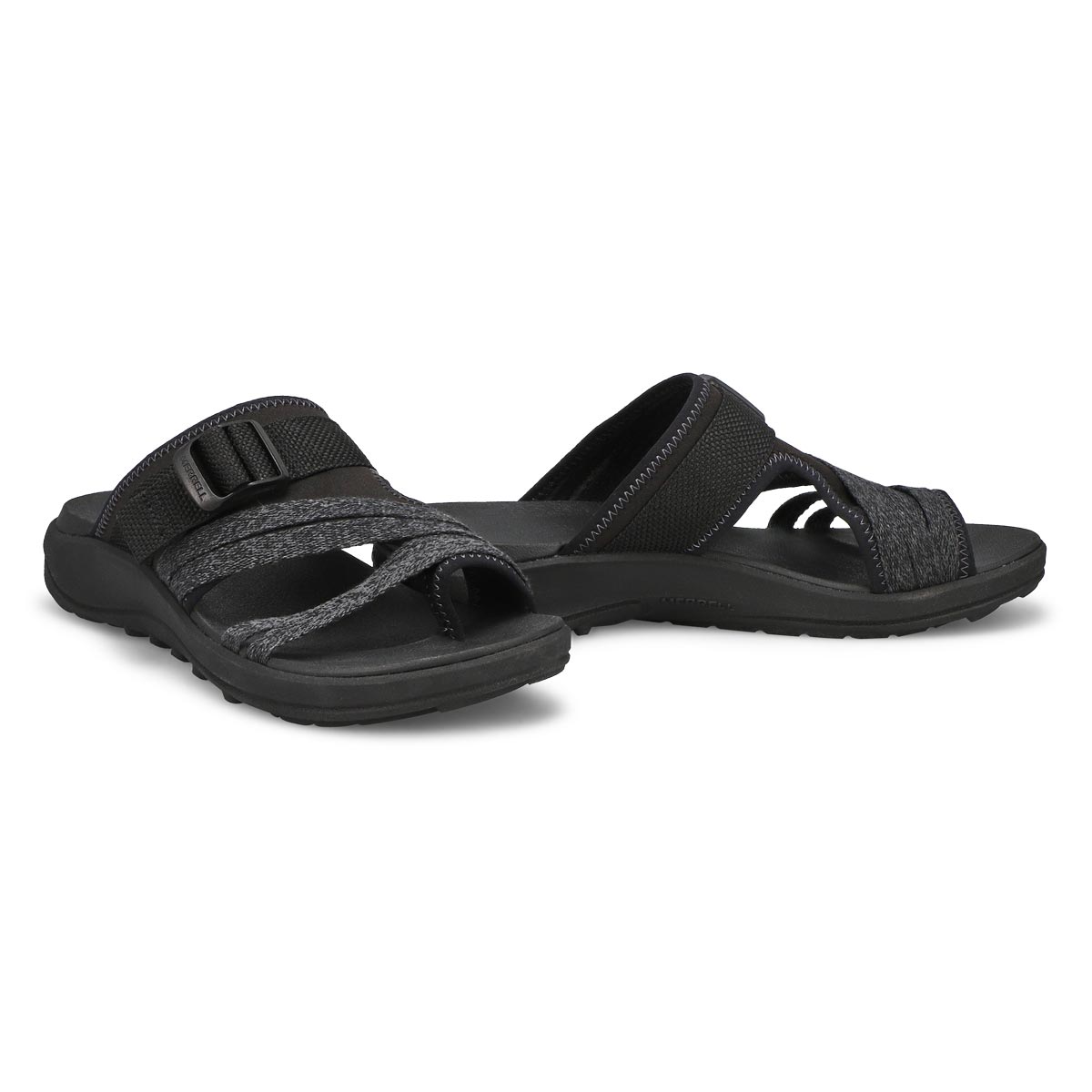 Women's  District 4 Post Toe Wrap Sandal - Black