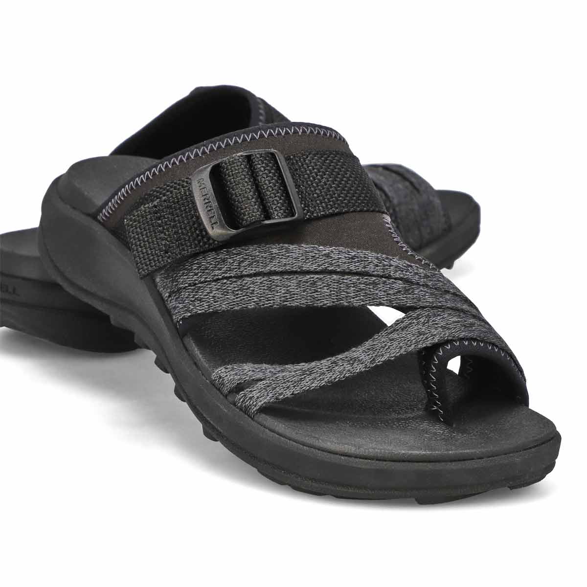 Women's  District 4 Post Toe Wrap Sandal - Black
