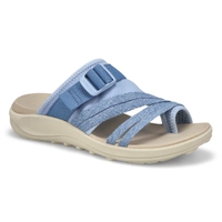 Sandale à passe-orteil DISTRICT 4 POST, chambray, femmes