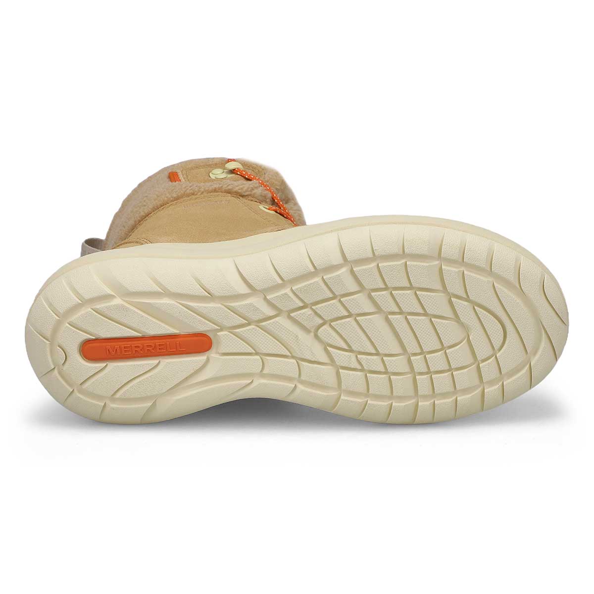 Botte imperméable MARQUETTE THERMO LACE, havane, femmes