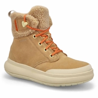 Botte imperméable MARQUETTE THERMO LACE, havane, femmes
