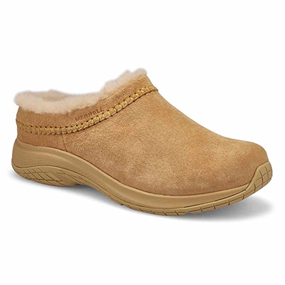 Lds Encore Ice 5 Waterproof Casual Clog - Tan