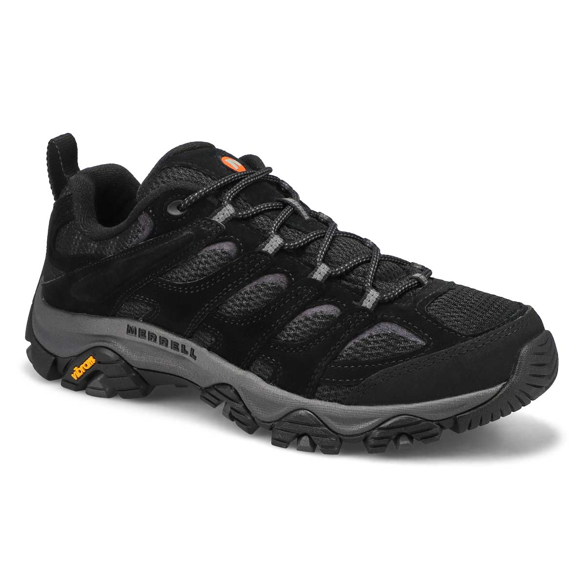 Merrell Men's Moab 3 Hiking Shoe - Black Nigh | SoftMoc.com