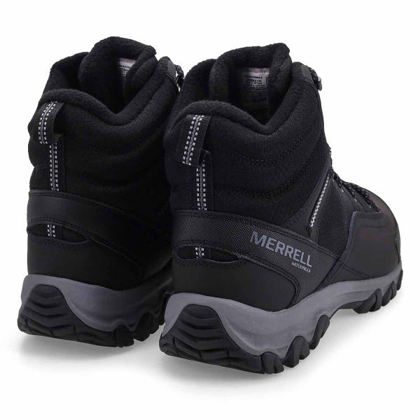 Men's Thermo Akita Mid Waterproof Wide Winter Boot - Black