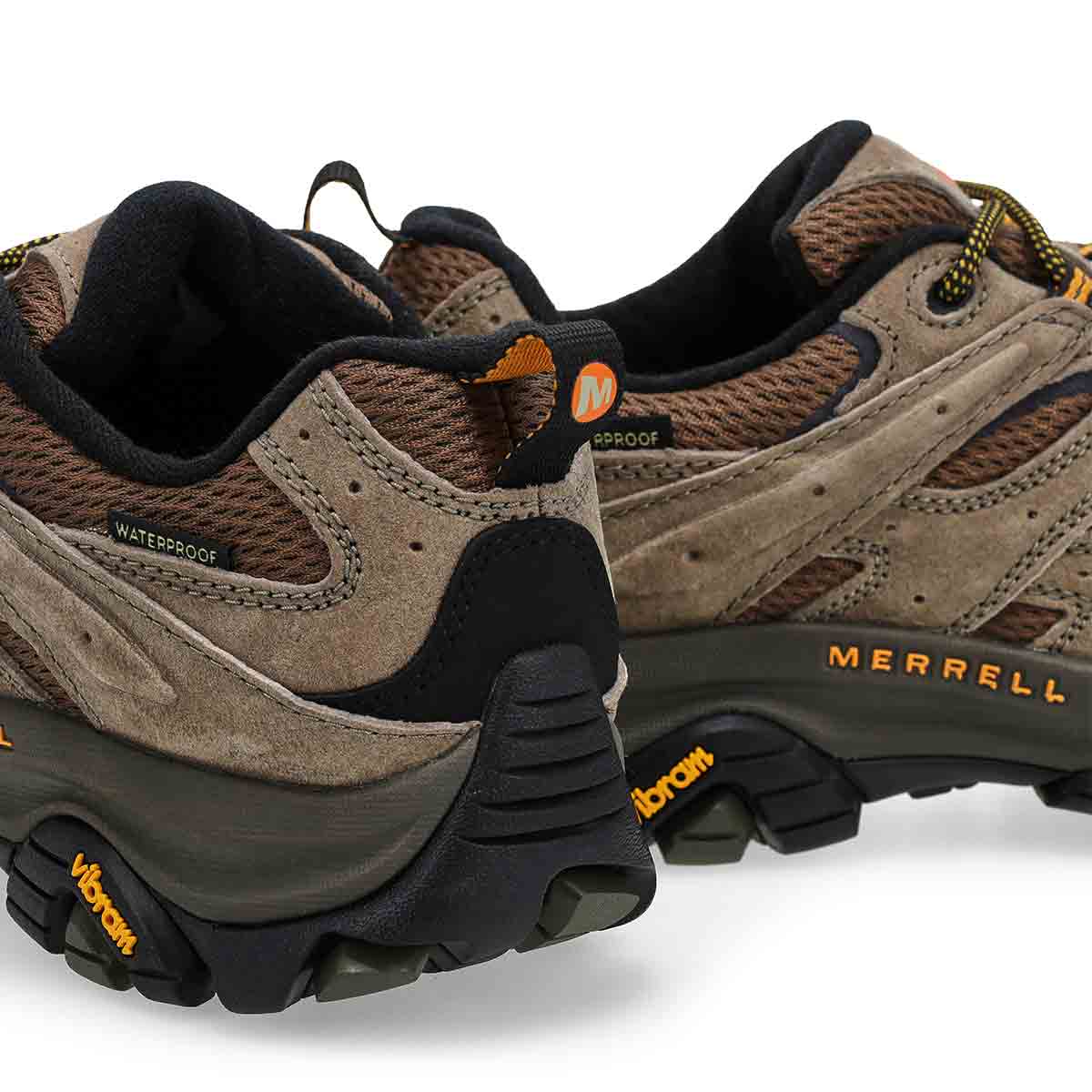 Chaussure de randonnée imperméable MOAB 3 WATERPROOF, noix, hommes - LARGE