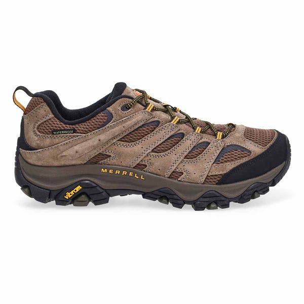 Chaussure de randonnée imperméable Moab 3 pour hommes - Noyer