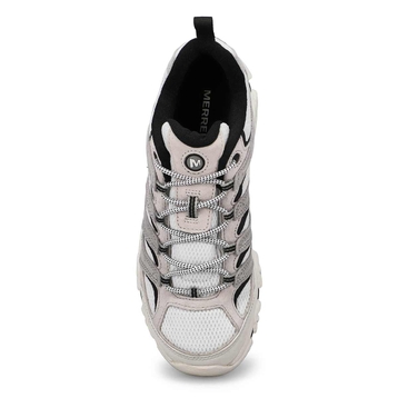 Men's Moab 3 Lace Up Hiking Shoe - White/Black