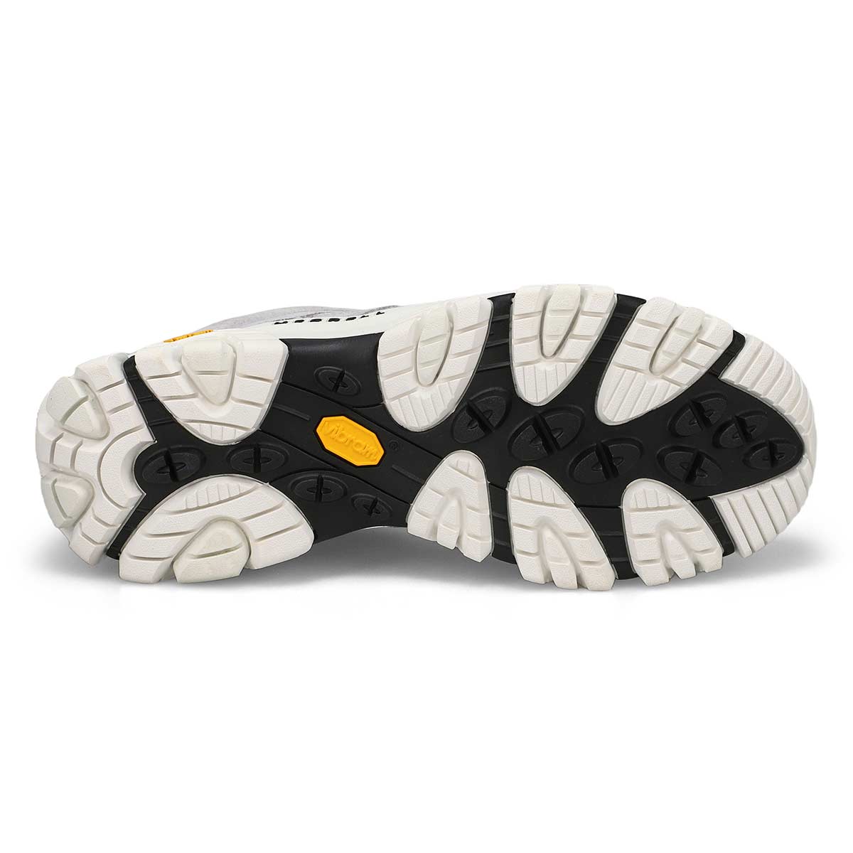 Men's Moab 3 Lace Up Hiking Shoe - White/Black