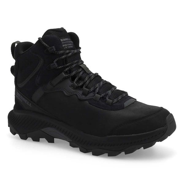 Men's Speed Strike 2  Leather Thermo Mid Waterproof Boot - Black