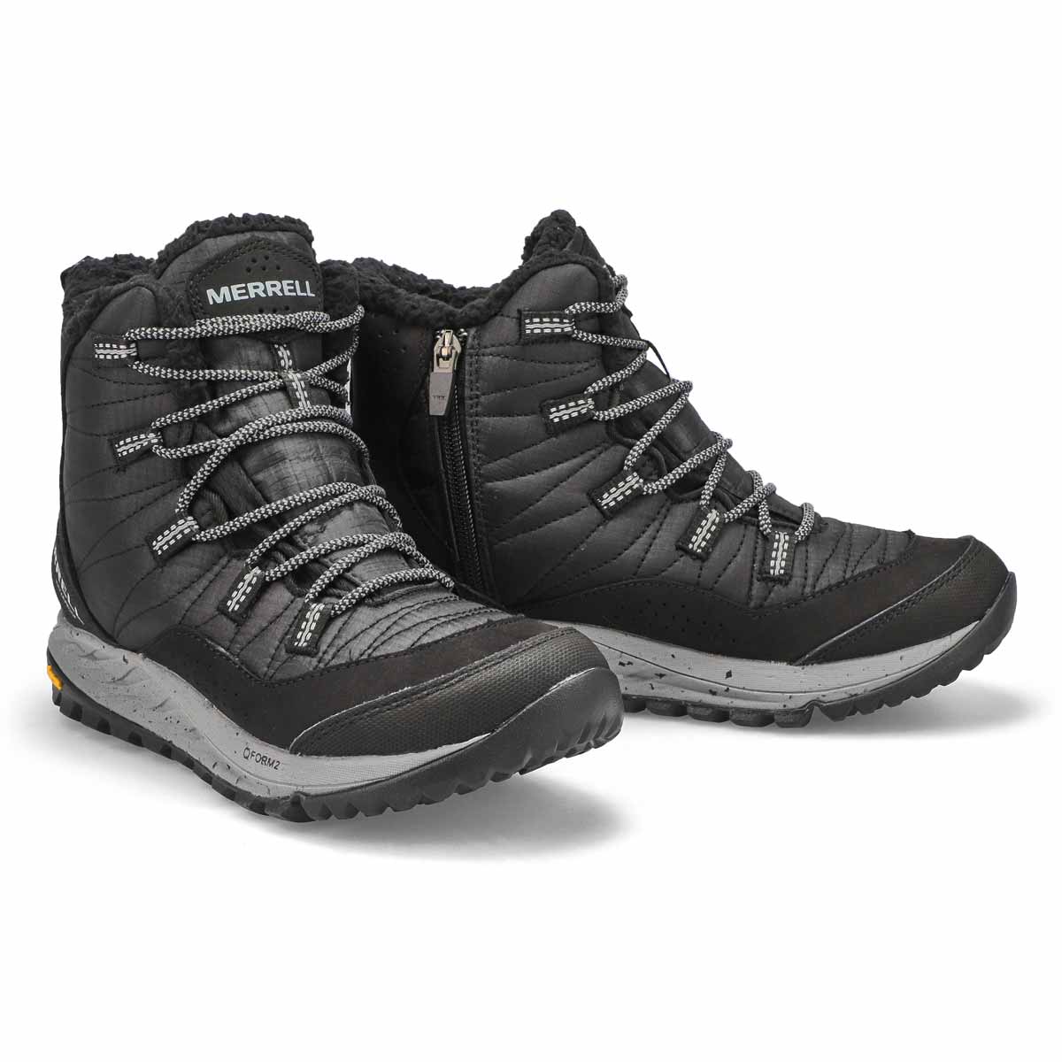 Women's Antora Sneaker Boot Waterproof Winter Boot - Black