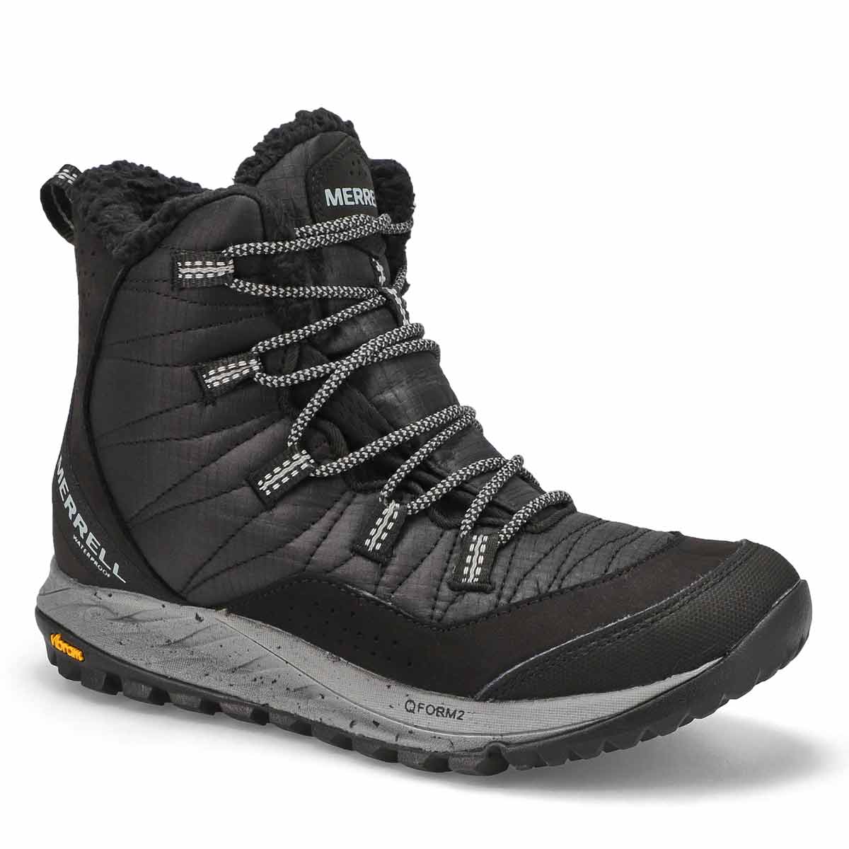 Women's Antora Sneaker Boot Waterproof Winter Boot - Black