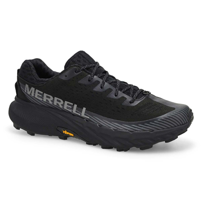 Mns Agility Peak 5 Lace Up Performance Sneaker  - Black