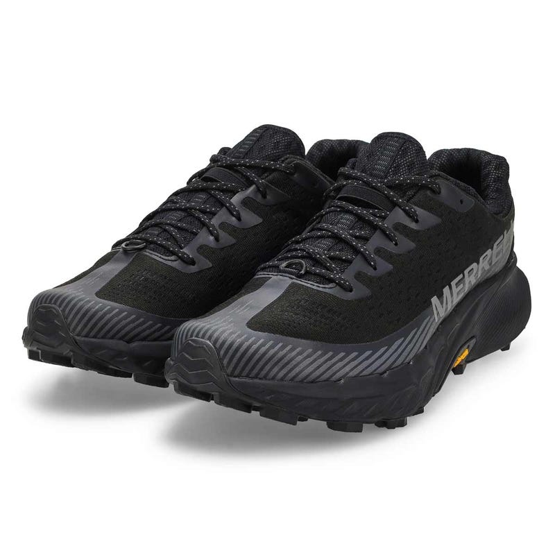 Men' s Agility Peak 5 Lace Up Performance Sneaker  - Black