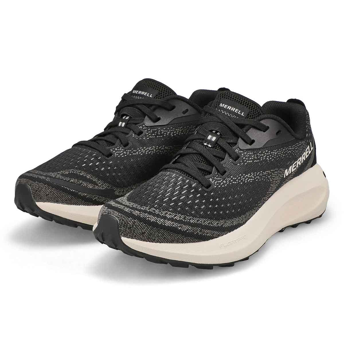 Women's Morphlite Lace Up Performance Runner - Black/White