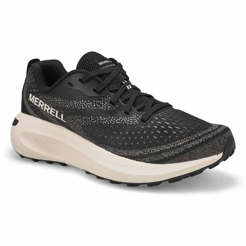 Women's Morphlite Lace Up Performance Runner - Black/White