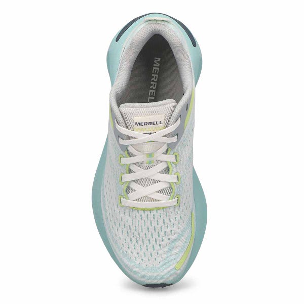 Women's Morphlite Lace Up Performance Runner - White/Frost Blue