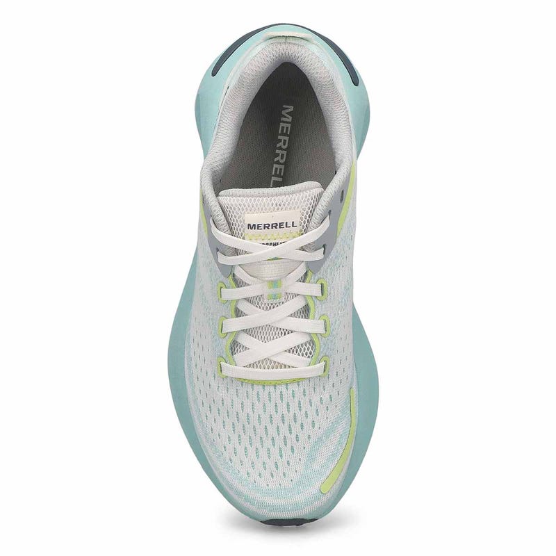 Women's Morphlite Lace Up Performance Runner - White/Frost Blue
