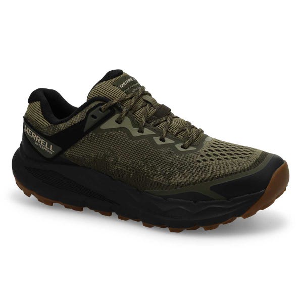 Men's Nova 4 Waterproof Lace Up Performance Sneaker - Olivine