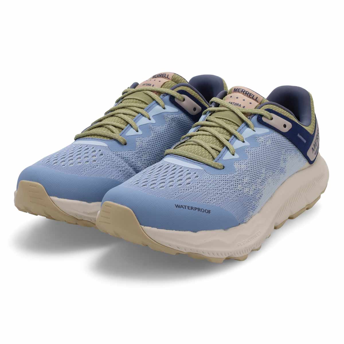 Basket de performance imperméable ANTORA 4, bleu maritime/craie, femmes