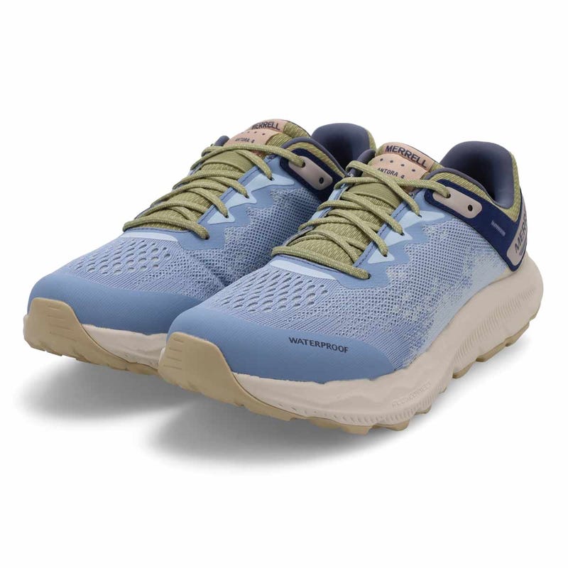 Women's Antora 4 Waterproof Performance Sneaker - Seaway/Chalk