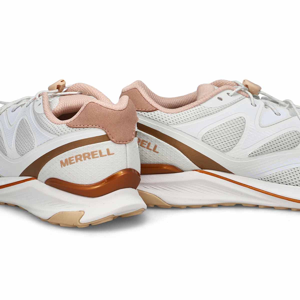 Women's Skyquest Trek Lace Up Performance Sneaker - White/Rose Gold