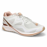 Women's Skyquest Trek Lace Up Performance Sneaker - White/Rose Gold