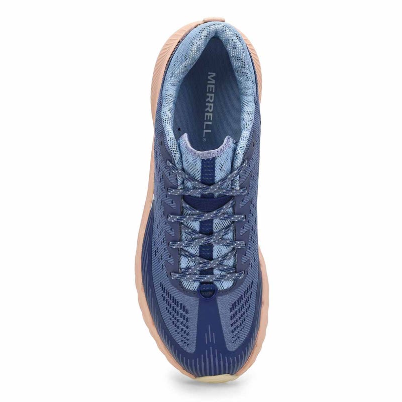 Women's  Agility Peak 5 Lace Up Performance Sneaker - Indigo/Pink Salt