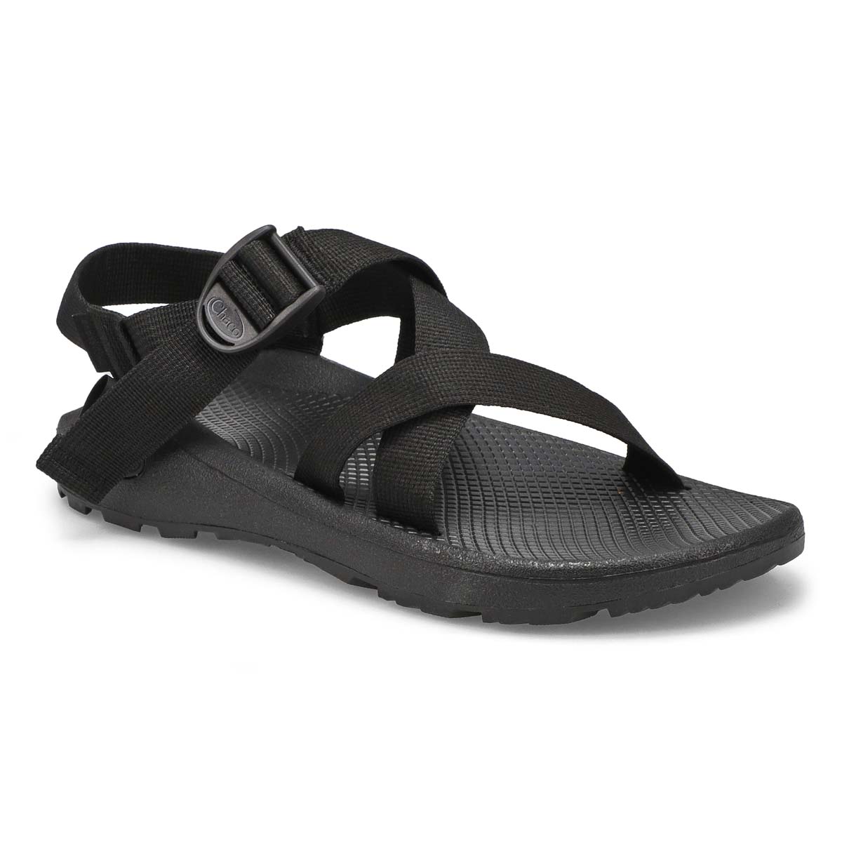Chaco Men's Z/Cloud Sport Sandal - Solid Blac | SoftMoc.com