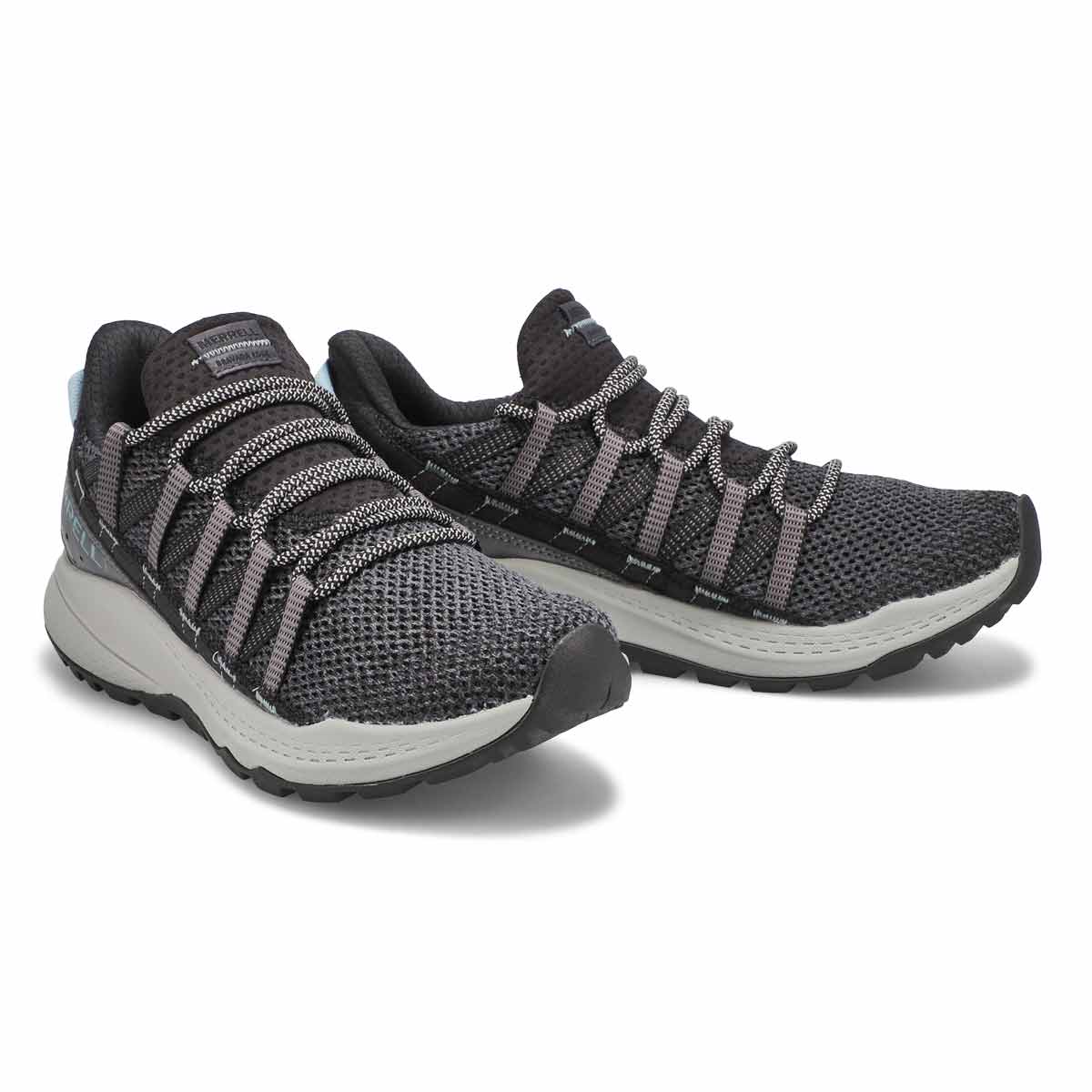 Merrell black shop hiking shoes