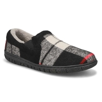 Women's Jackie Closed Back Slipper - Black Plaid