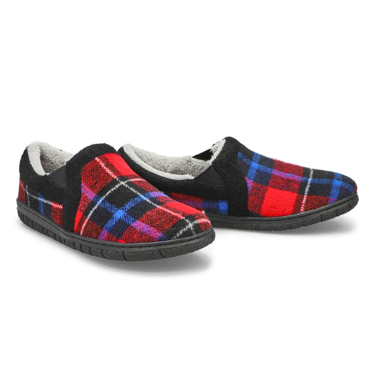 Women's Jackie Closed Back Slipper - Red Plaid