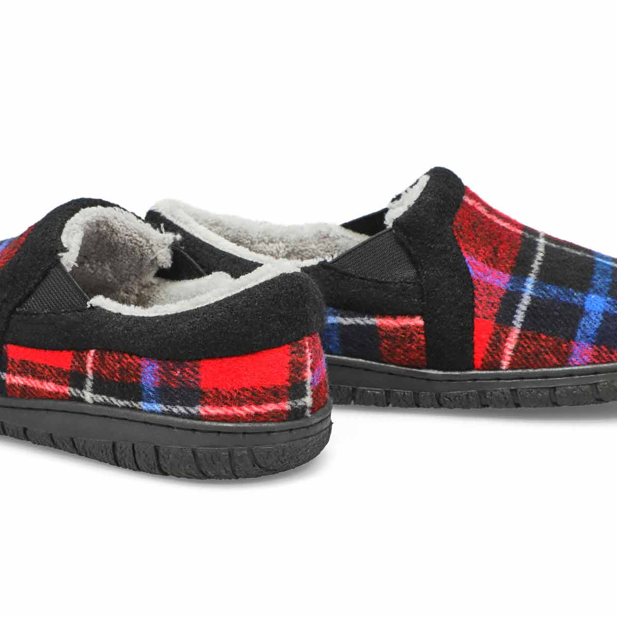 Women's Jackie Closed Back Slipper - Red Plaid
