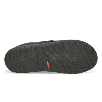 Men's Jacob Memory Foam Closed Back Slipper - Blac