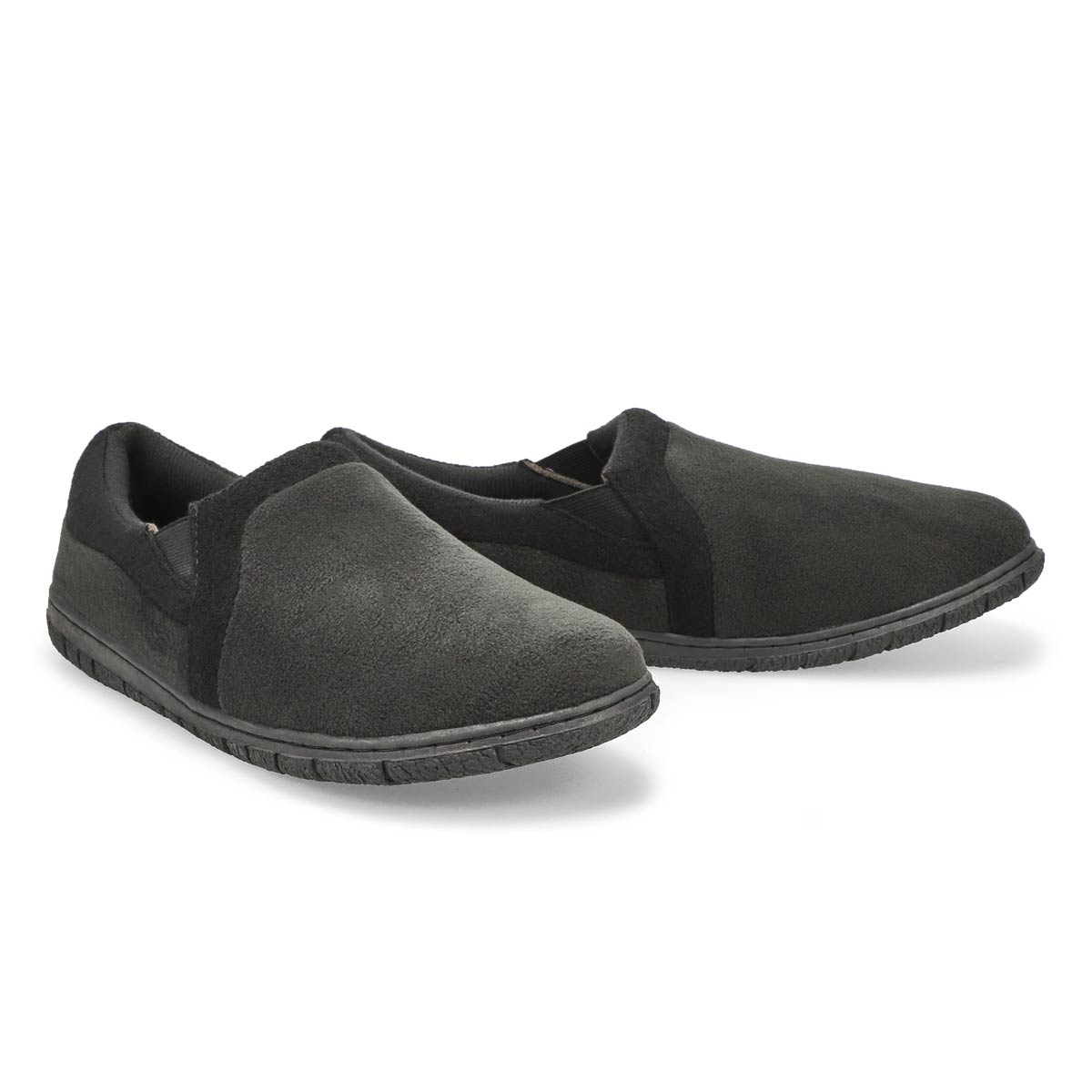 Men's Jacob Memory Foam Closed Back Slipper - Black