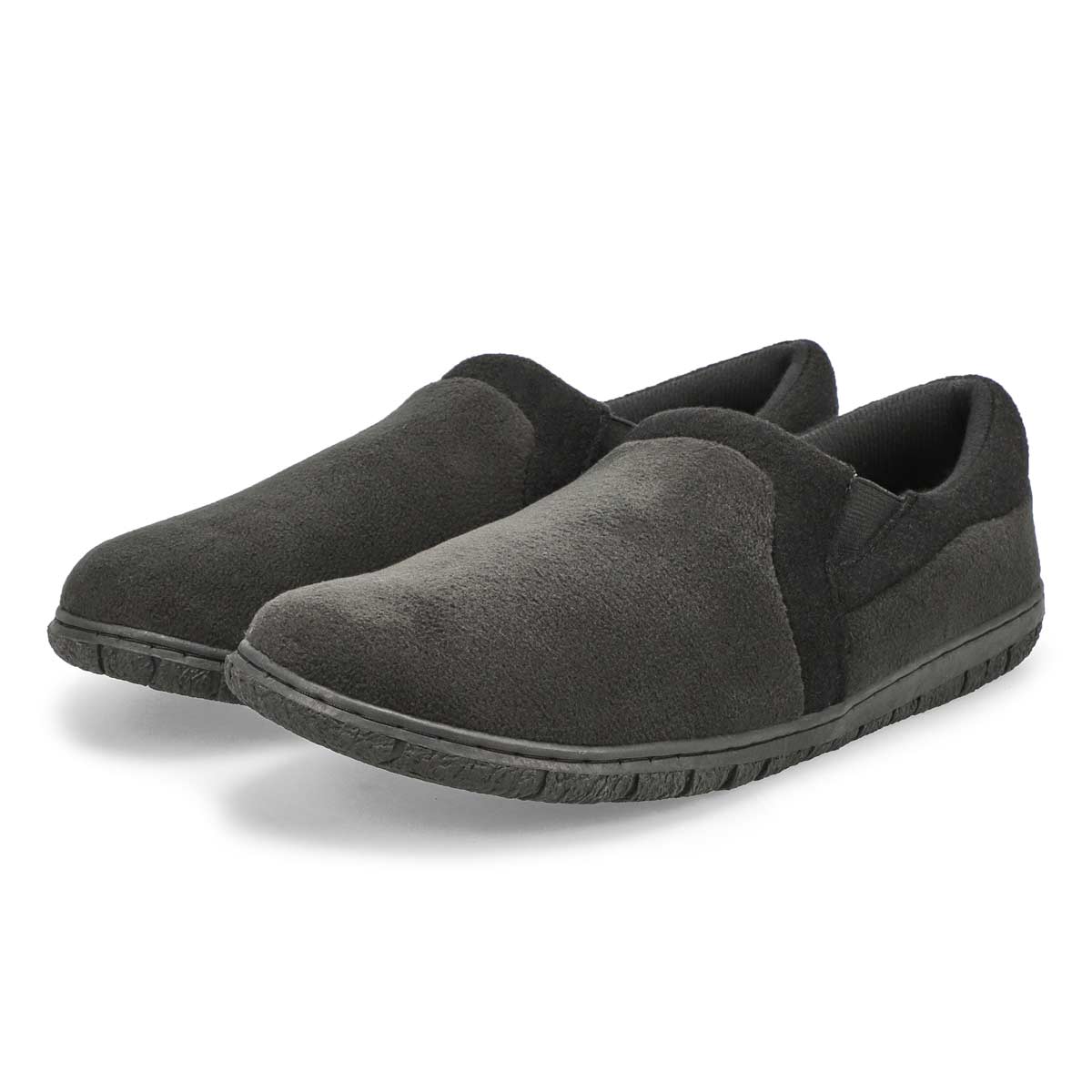 Men's Jacob Memory Foam Closed Back Slipper - Black