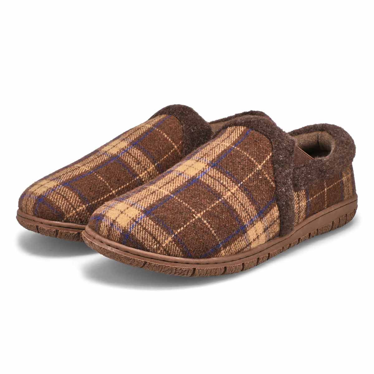 Men's Jacob Memory Foam Slipper - Taupe