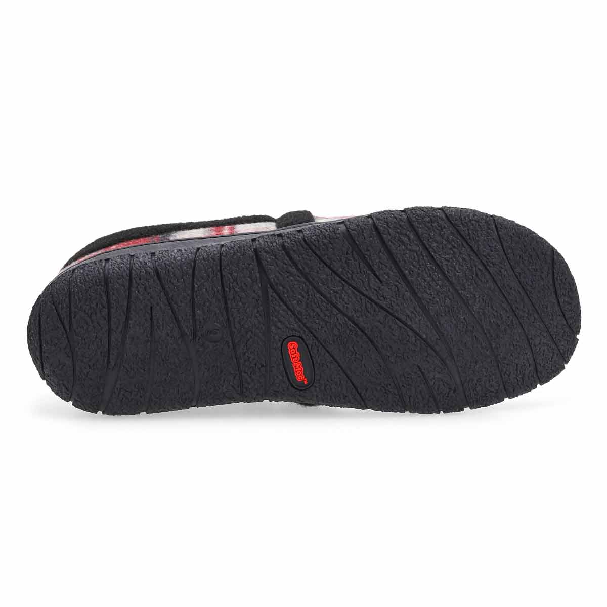 Pantoufle pour hommes en mousse mmoire  carreaux