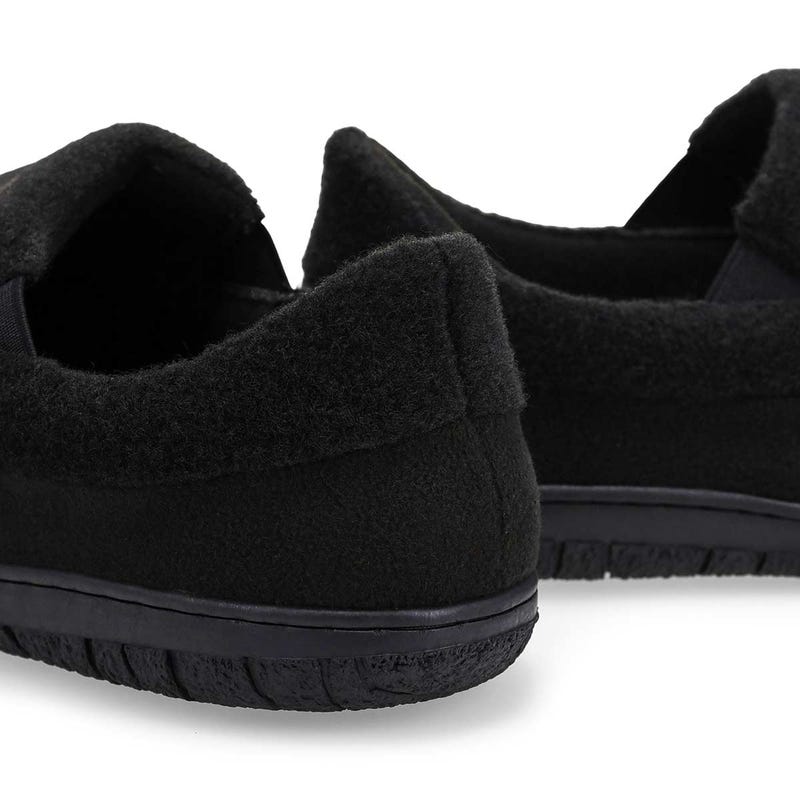 Pantoufle Jacob 2 pour hommes en mousse mémoire - Noir