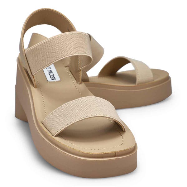 Women's Janice Casual Platform Sandal - Tan