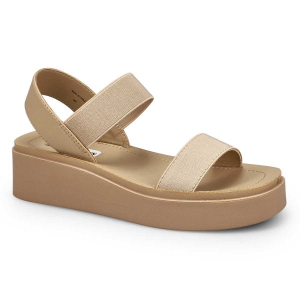 Women's Janice Casual Platform Sandal - Tan